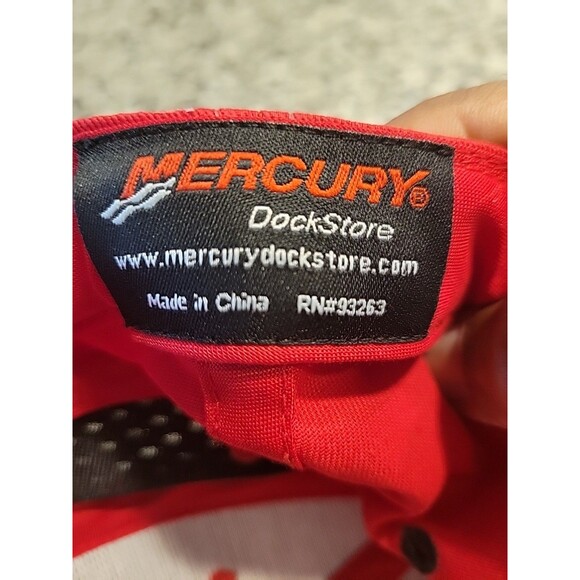 Mercury, Pro Team, Motor Guide, Hat, Adjustable Hook & Loop Strap - Picture 4 of 5